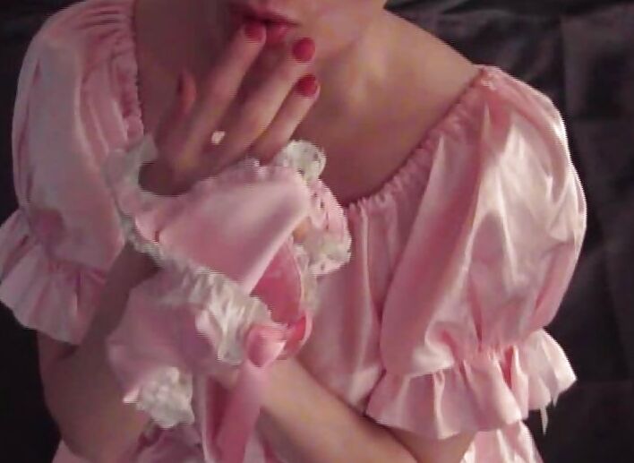 Pink Satin Maid