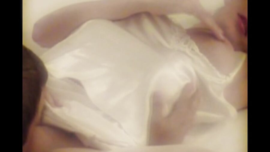 All White Satin - with effect
