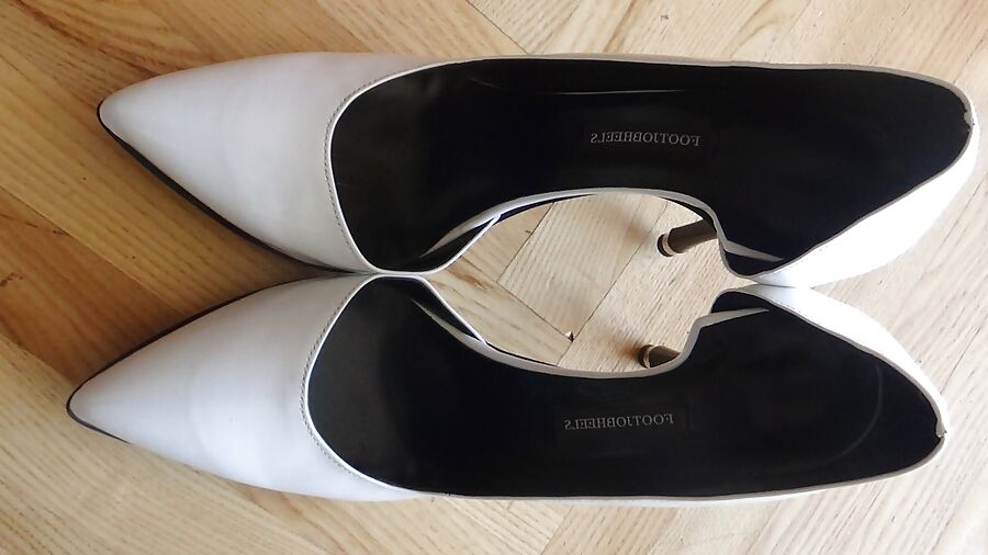 Foot job heels