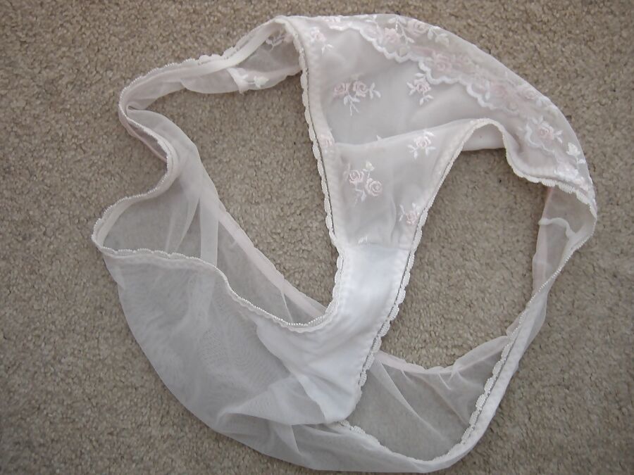Wife's Big Natural Tits and Panties Whilst resting