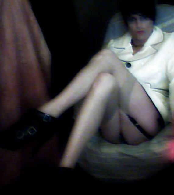 White Mac crossdresser
