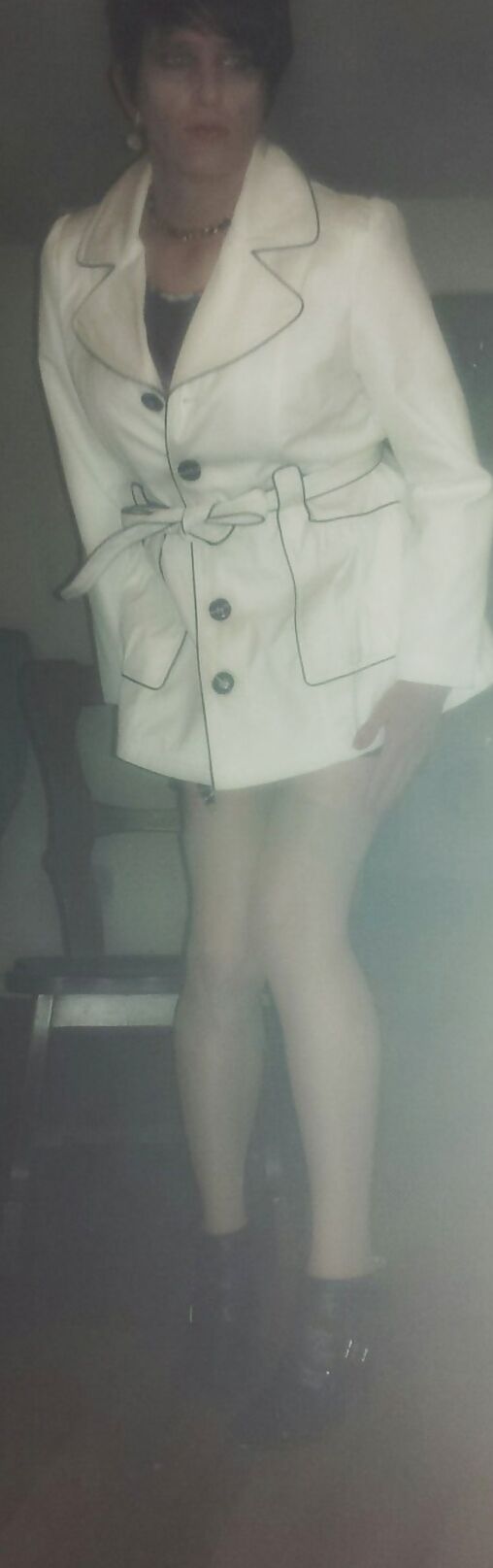White Mac crossdresser