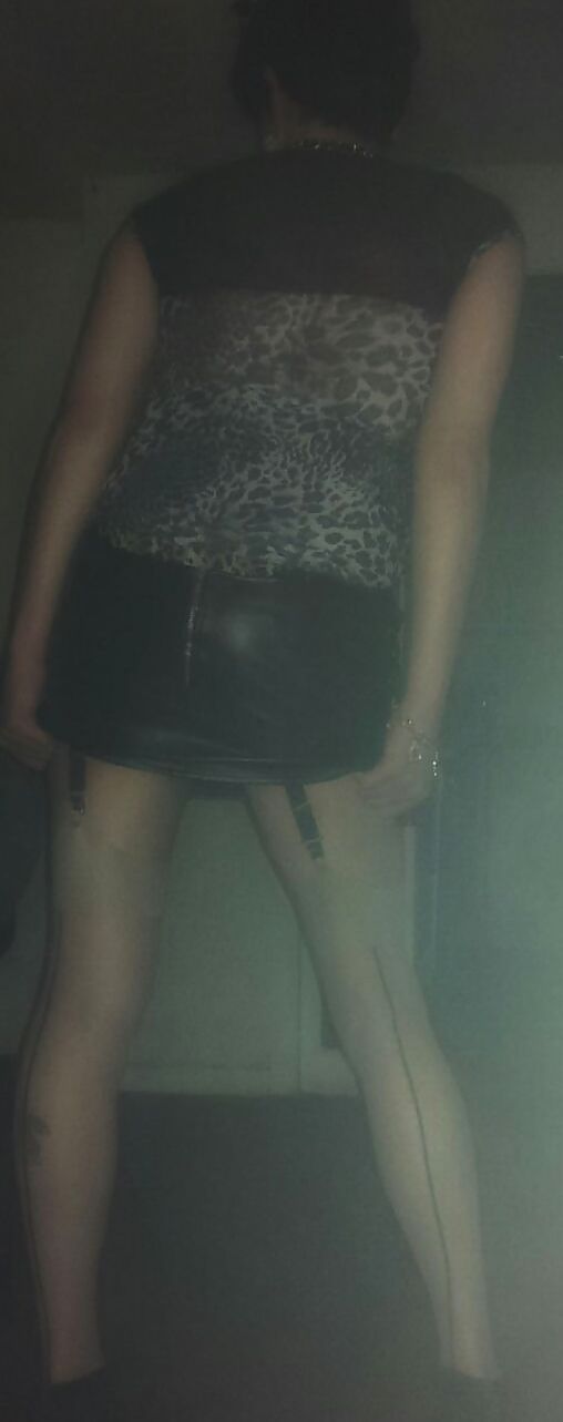 White Mac crossdresser