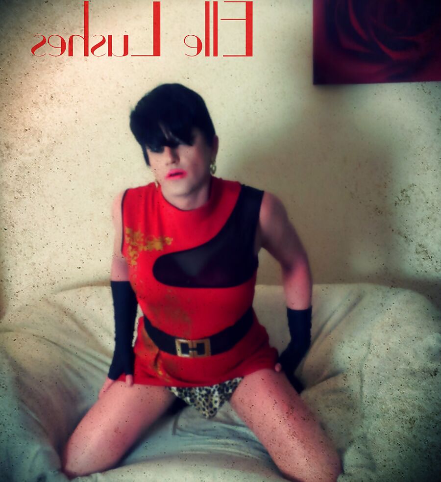 Elle Lushes Crossdresser pics - old and new.