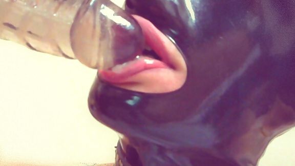 Latex mask..Nikita