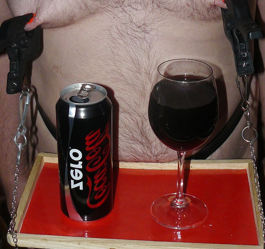 Slave serving tray