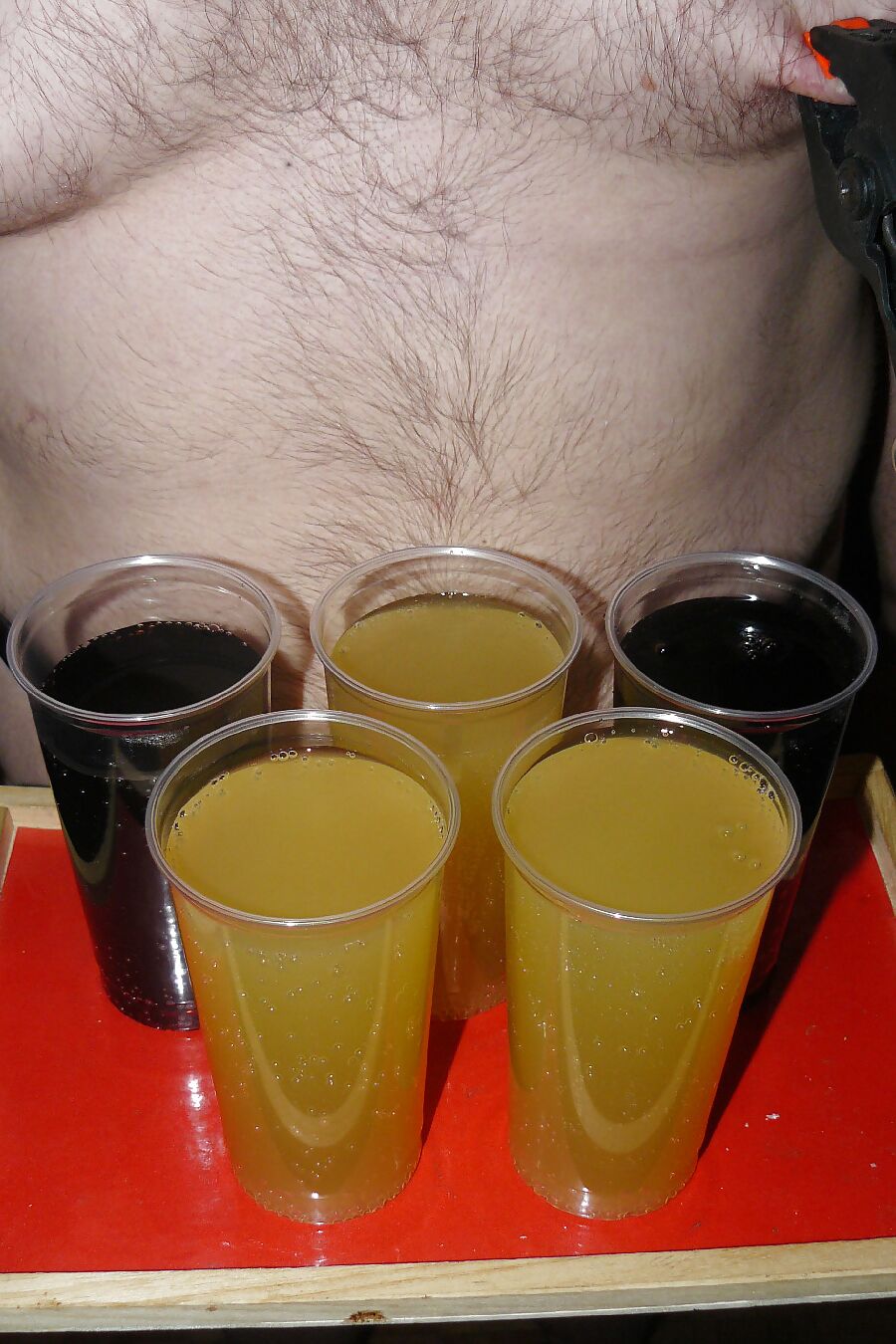 Slave serving tray