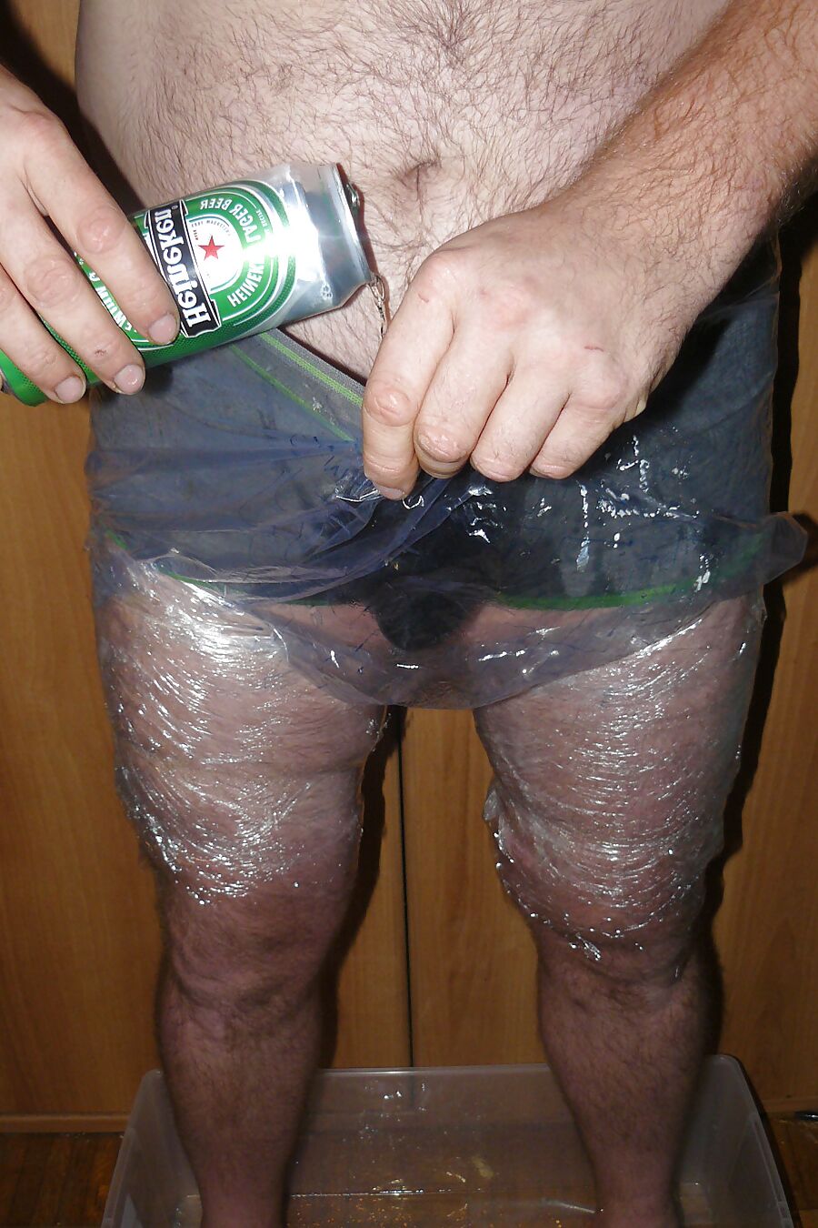 Humiliation with beer