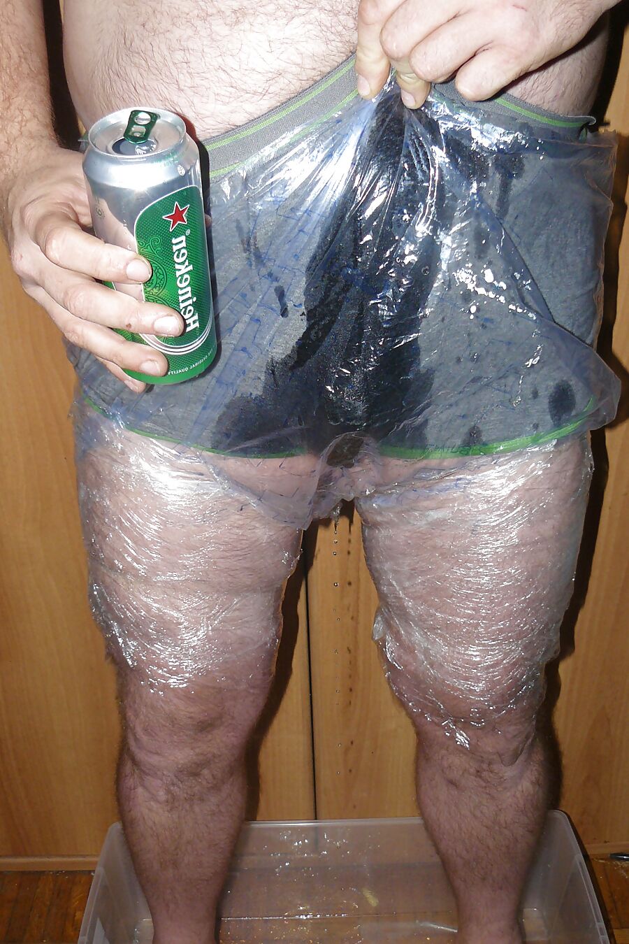 Humiliation with beer