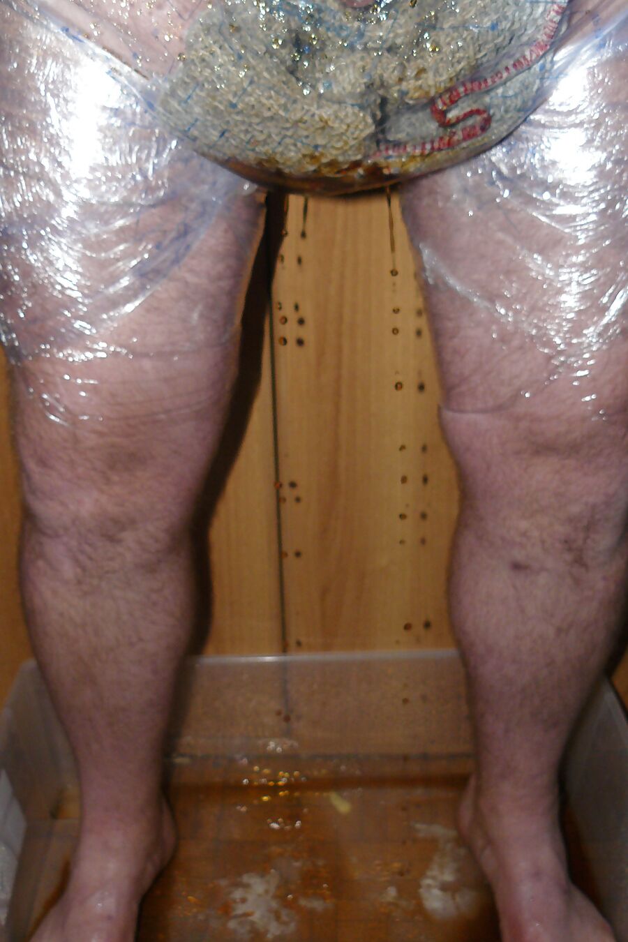 Male humiliation with cola