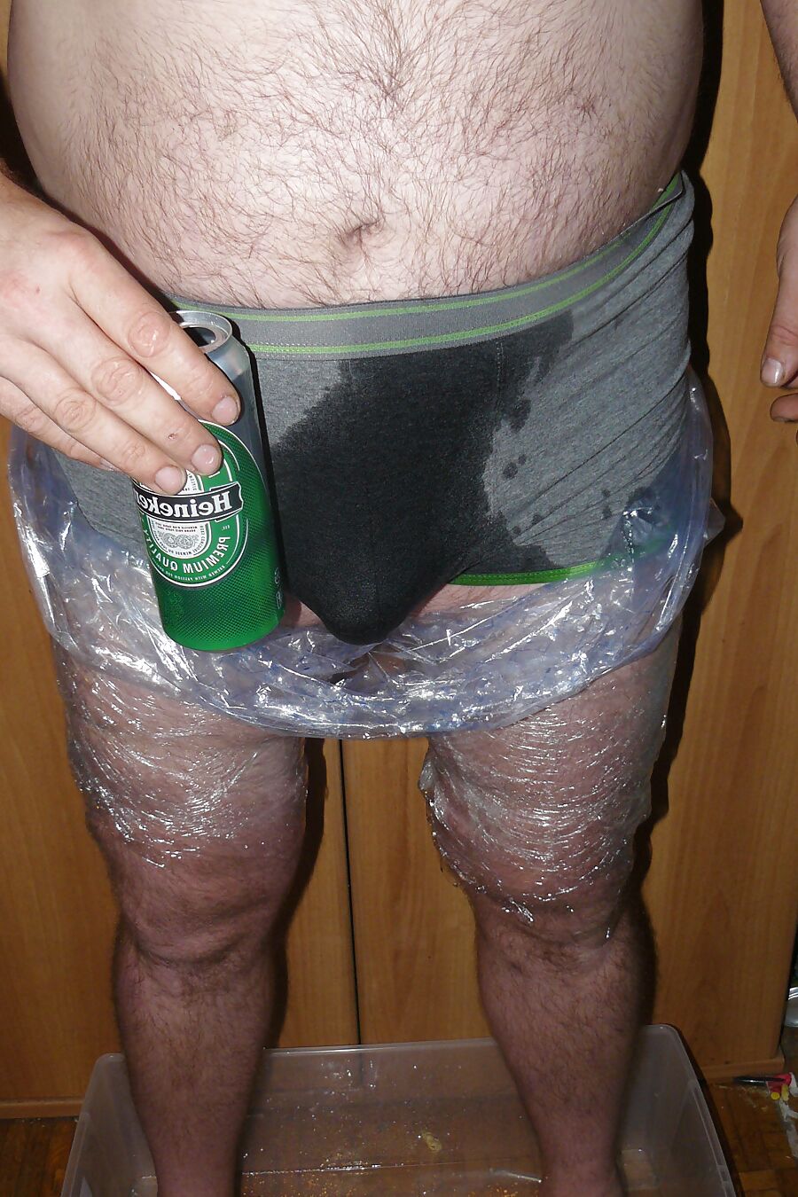 Humiliation with beer