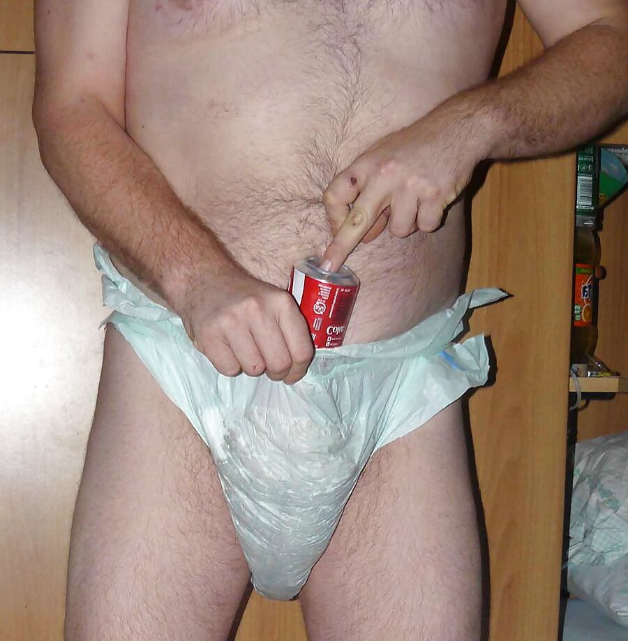 Diaper & cocacola