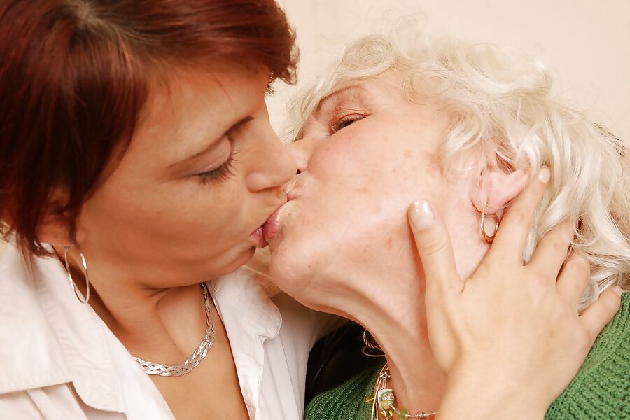 Old Grandma Norma Fucked By Two Young Lesbians PART 2