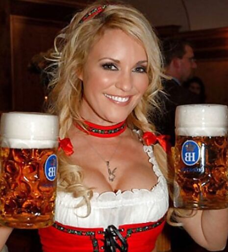 Girl and beer (from web)