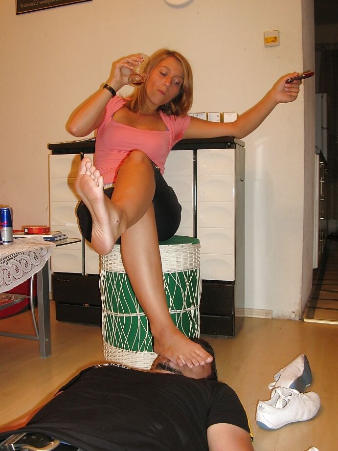 Dominant MeLady and her slave