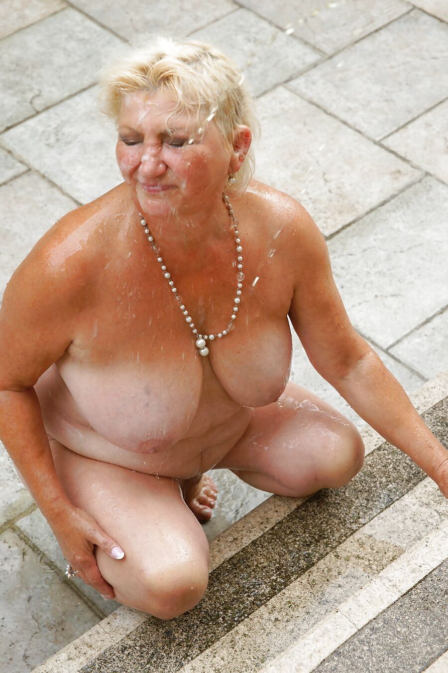 Lucky Grandmother Fucked By 5 Young Sons PART 3