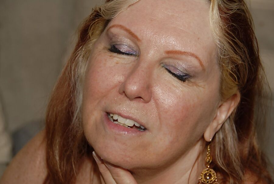 Busty white granny takes black cock and gets facial PART 3