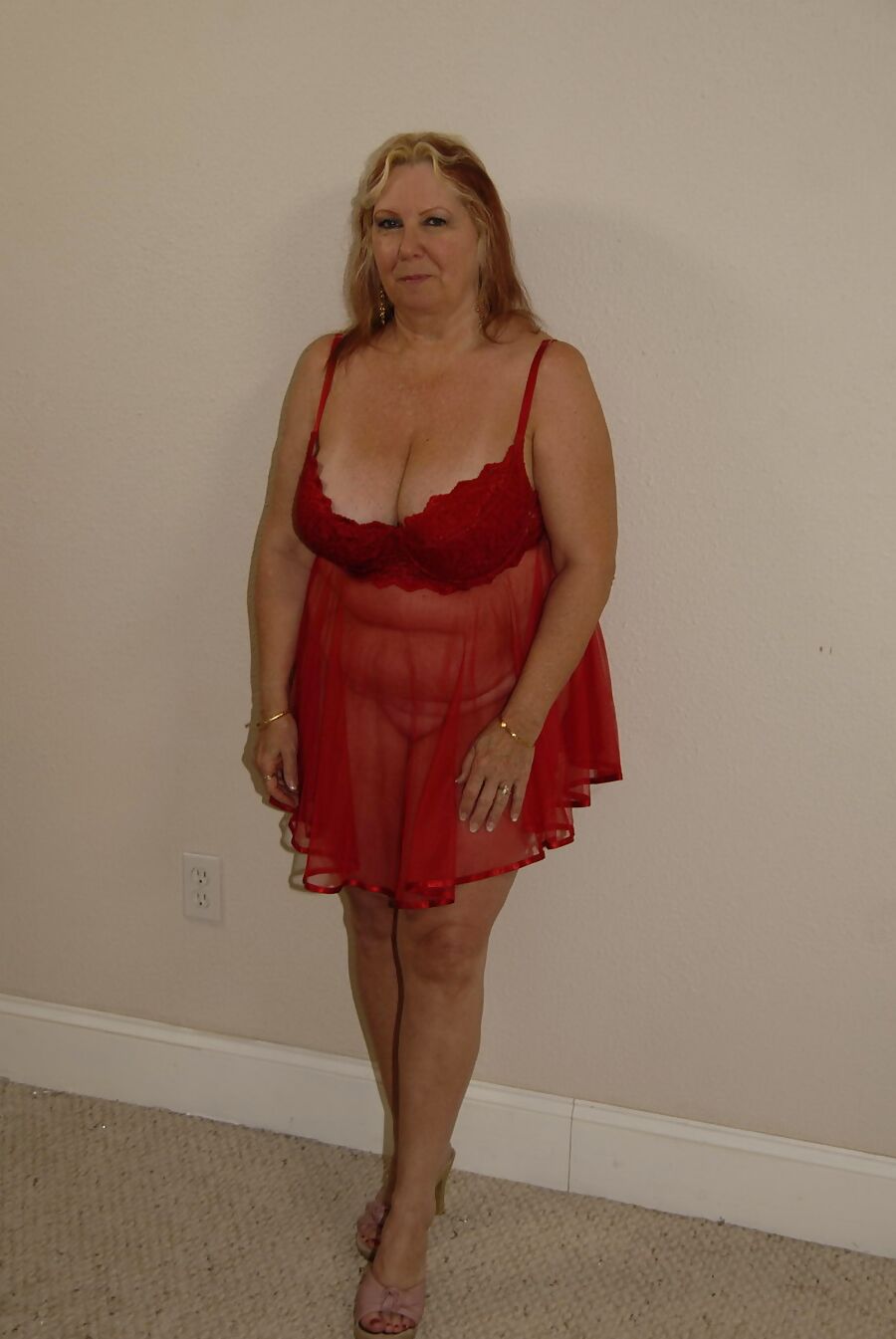 Busty white granny takes black cock and gets facial PART 1