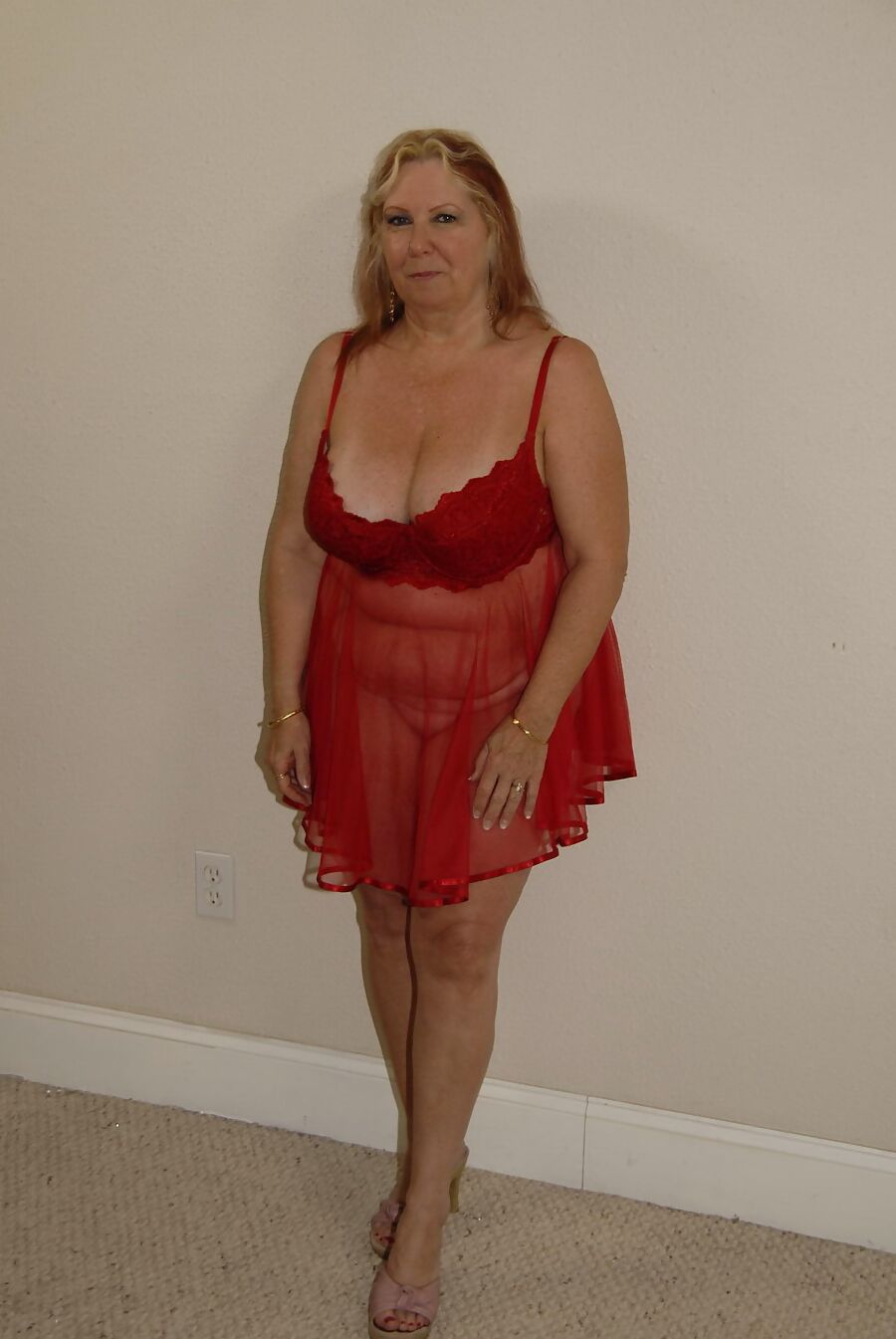 Busty white granny takes black cock and gets facial PART 1