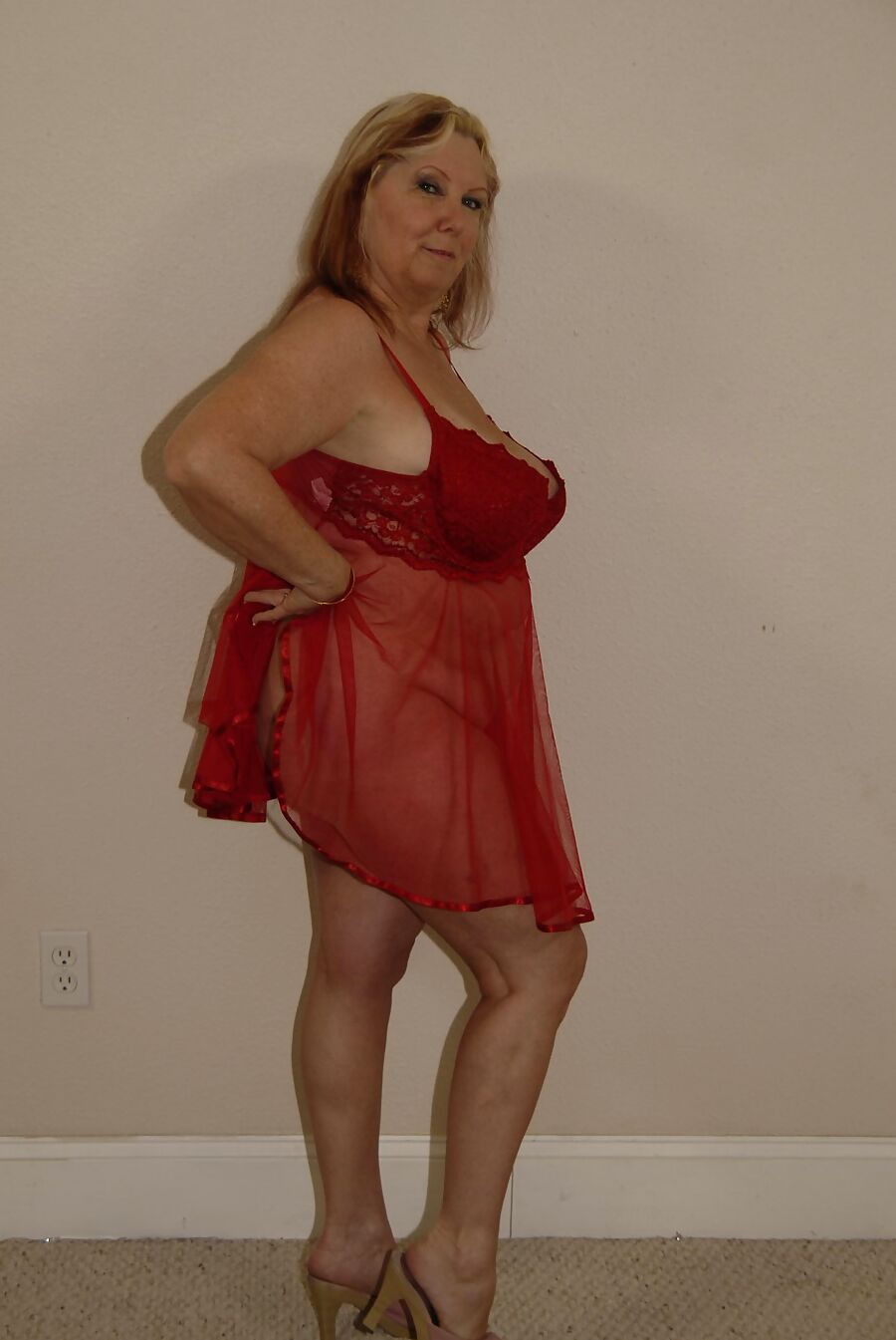 Busty white granny takes black cock and gets facial PART 1