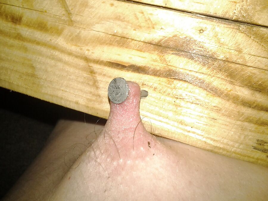 Just nailed him to the tabel and now its your turn