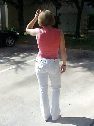 MarieRocks 50+ White Jeans Hot MILF