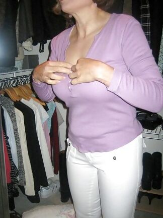 MarieRocks 50+ White Jeans Hot MILF