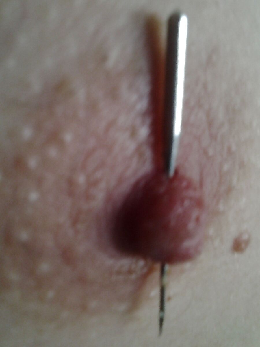 Slow but hard nippel punishment