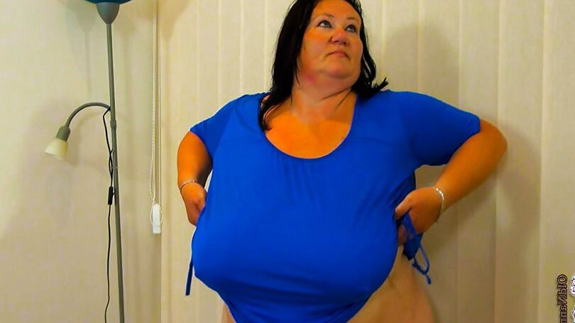 Busty older women fucked hard with strapon: OldNanny