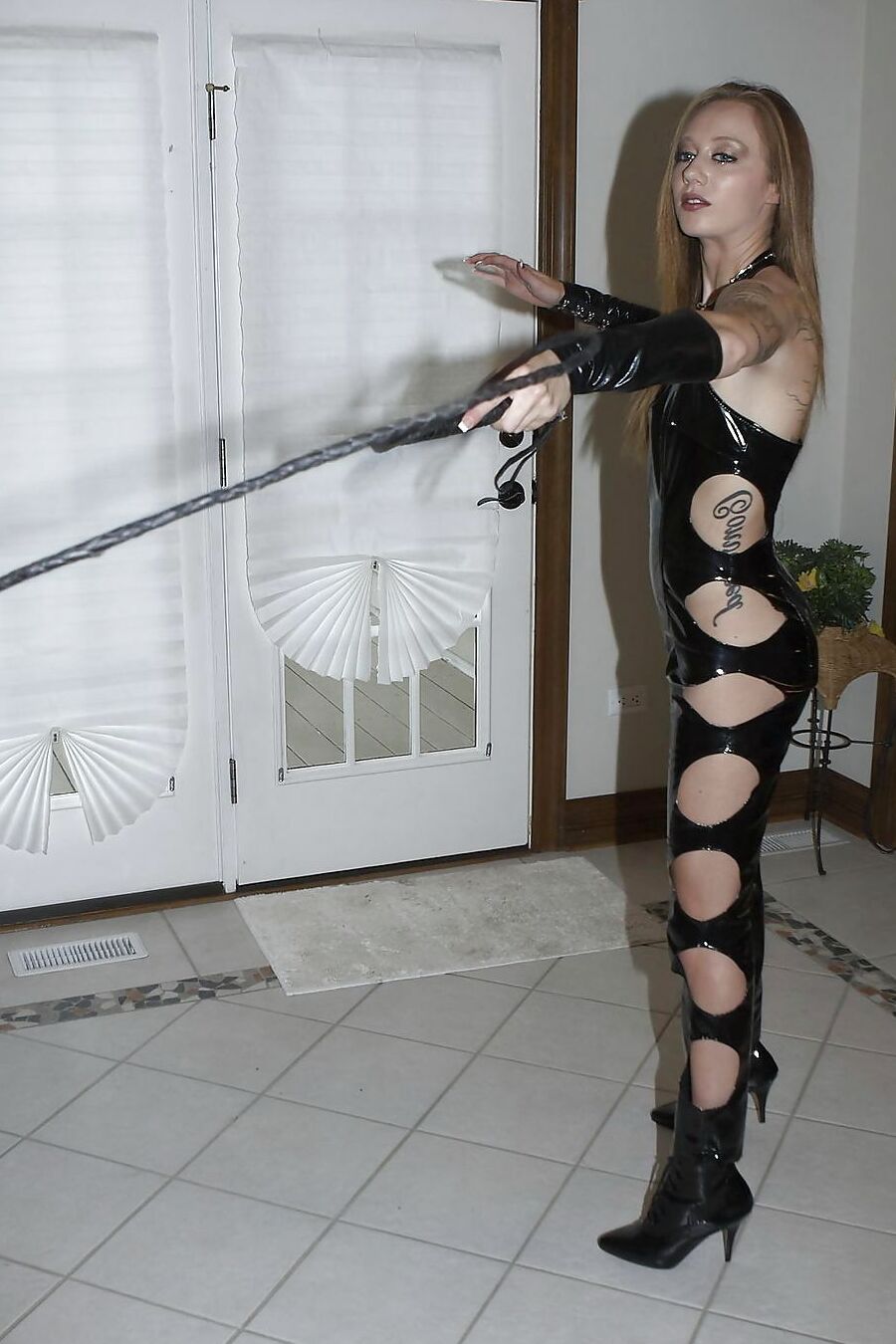 Boot licker is whipped then fucked