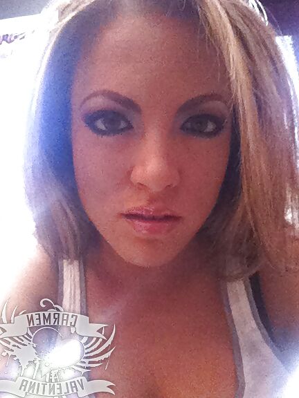 Carmen loves taking slutty cell phone pics