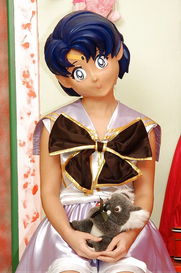 Hot Babe transformed as Manga Girl