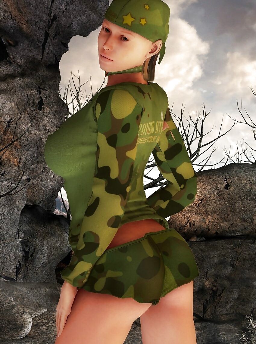 3D Toon in Camaflauge