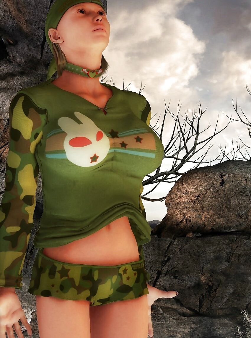 3D Toon in Camaflauge
