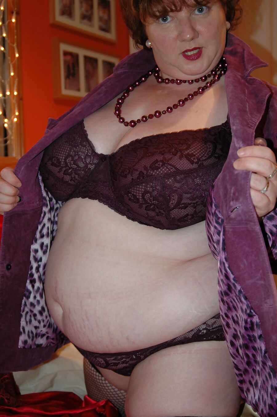 Chris44g Purple Bra