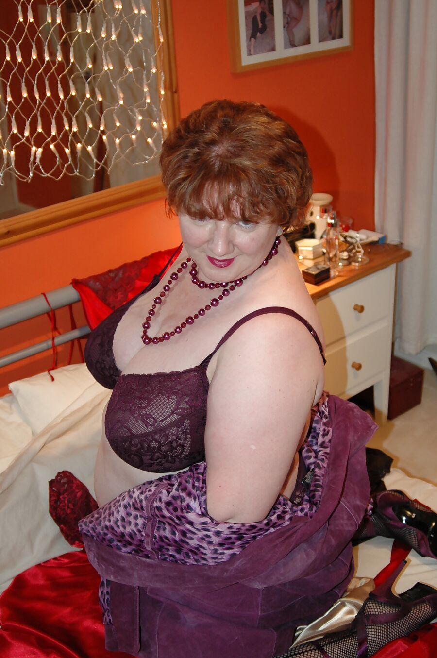 Chris44g Purple Bra