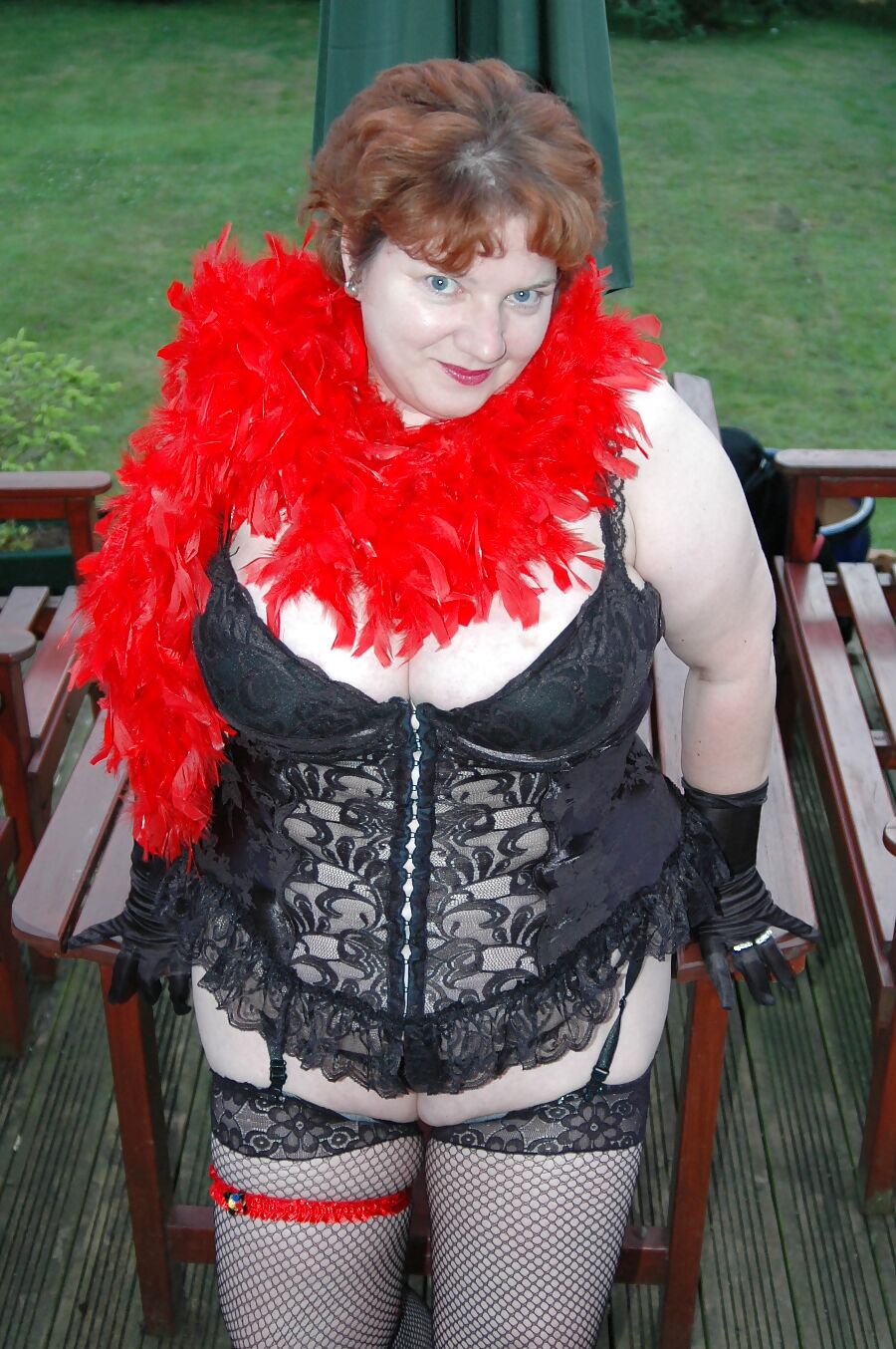 Chris44g Black Stockings & Suspenders