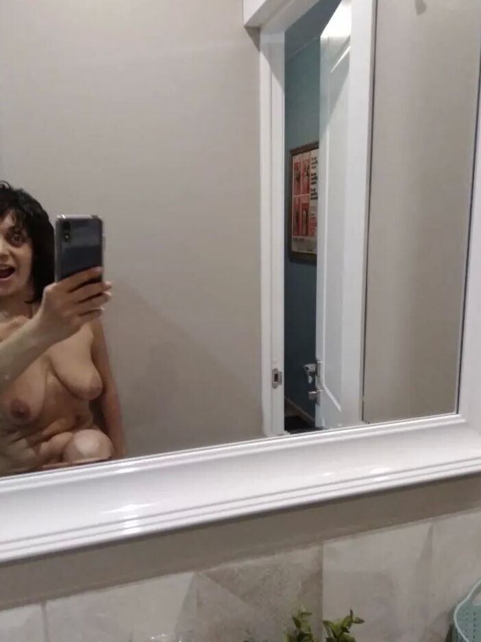 Having some fun in the hotel room