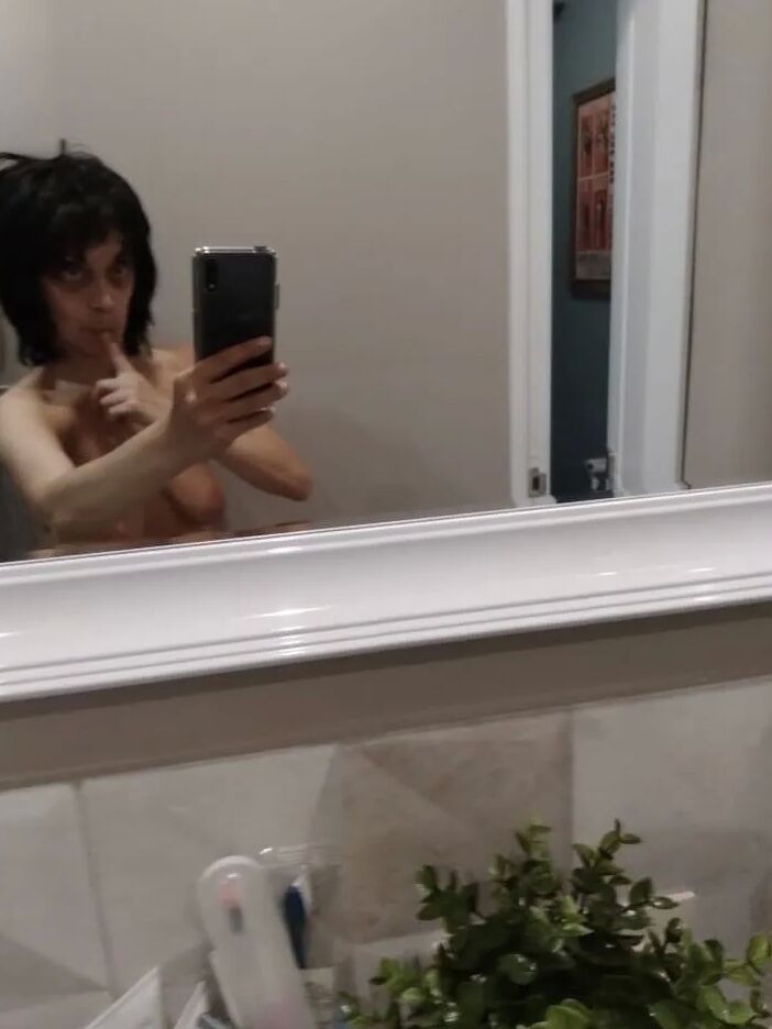 Having some fun in the hotel room