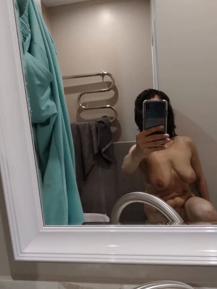 Having some fun in the hotel room