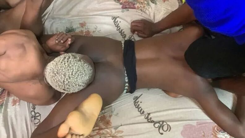 Eating pussy, ass and sucking dick