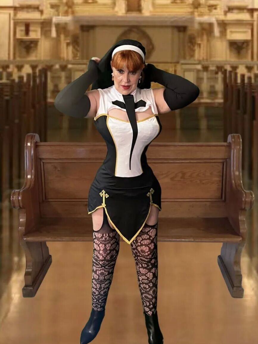 Sinful Granny Nun Mary Carmen