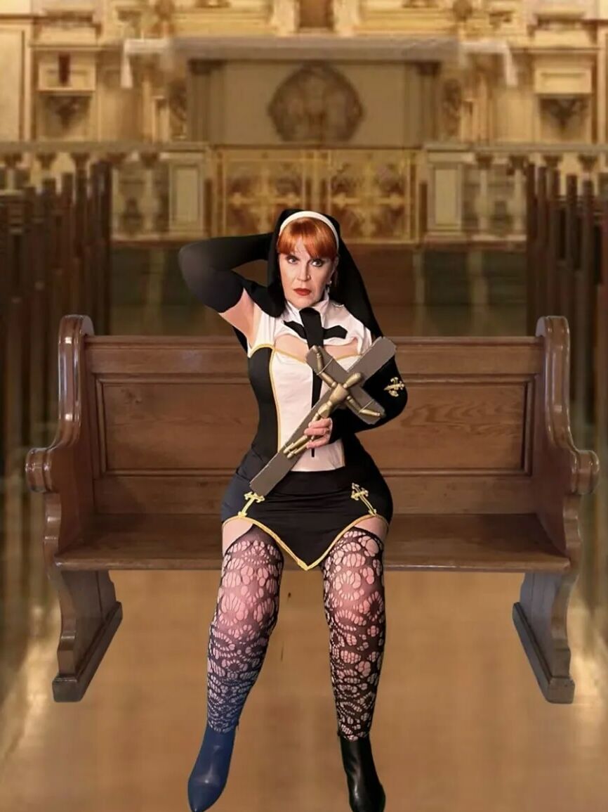 Sinful Granny Nun Mary Carmen