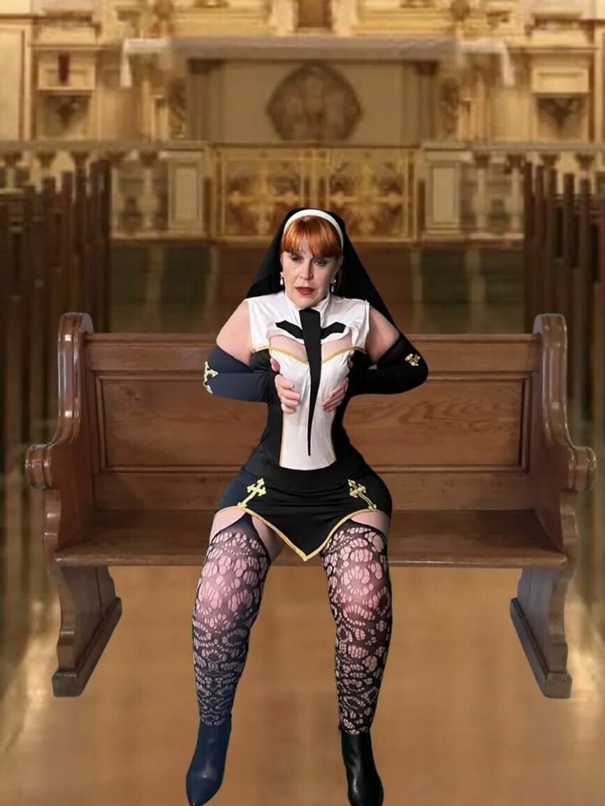 Sinful Granny Nun Mary Carmen