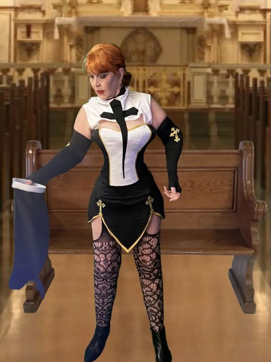 Sinful Granny Nun Mary Carmen