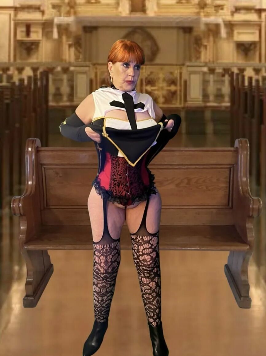 Sinful Granny Nun Mary Carmen