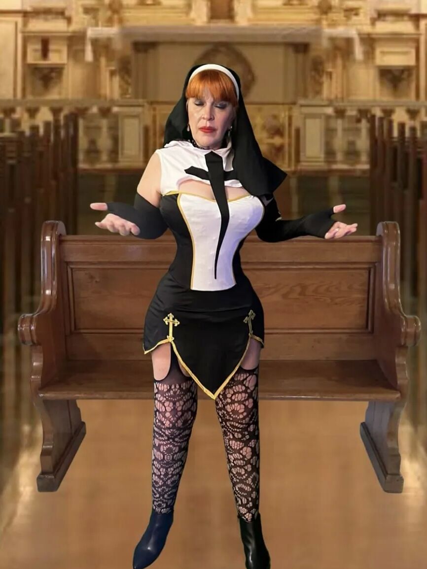 Sinful Granny Nun Mary Carmen