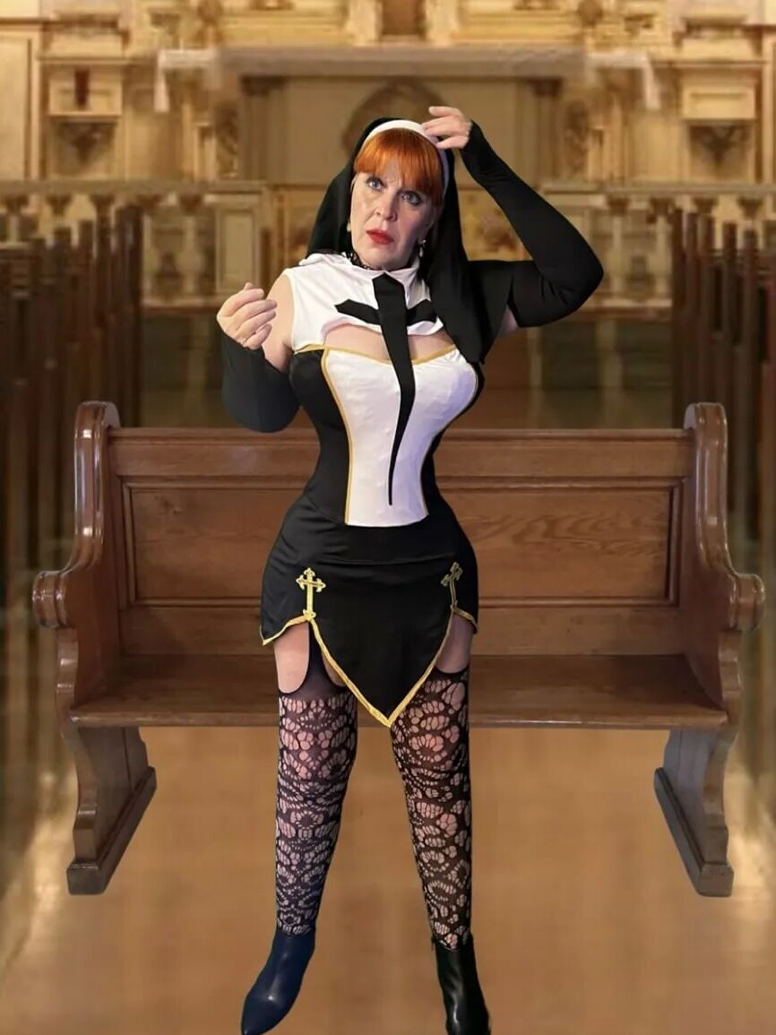 Sinful Granny Nun Mary Carmen
