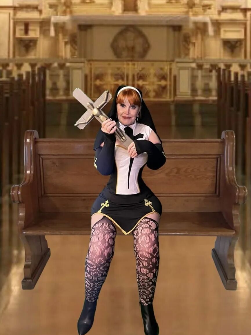 Sinful Granny Nun Mary Carmen
