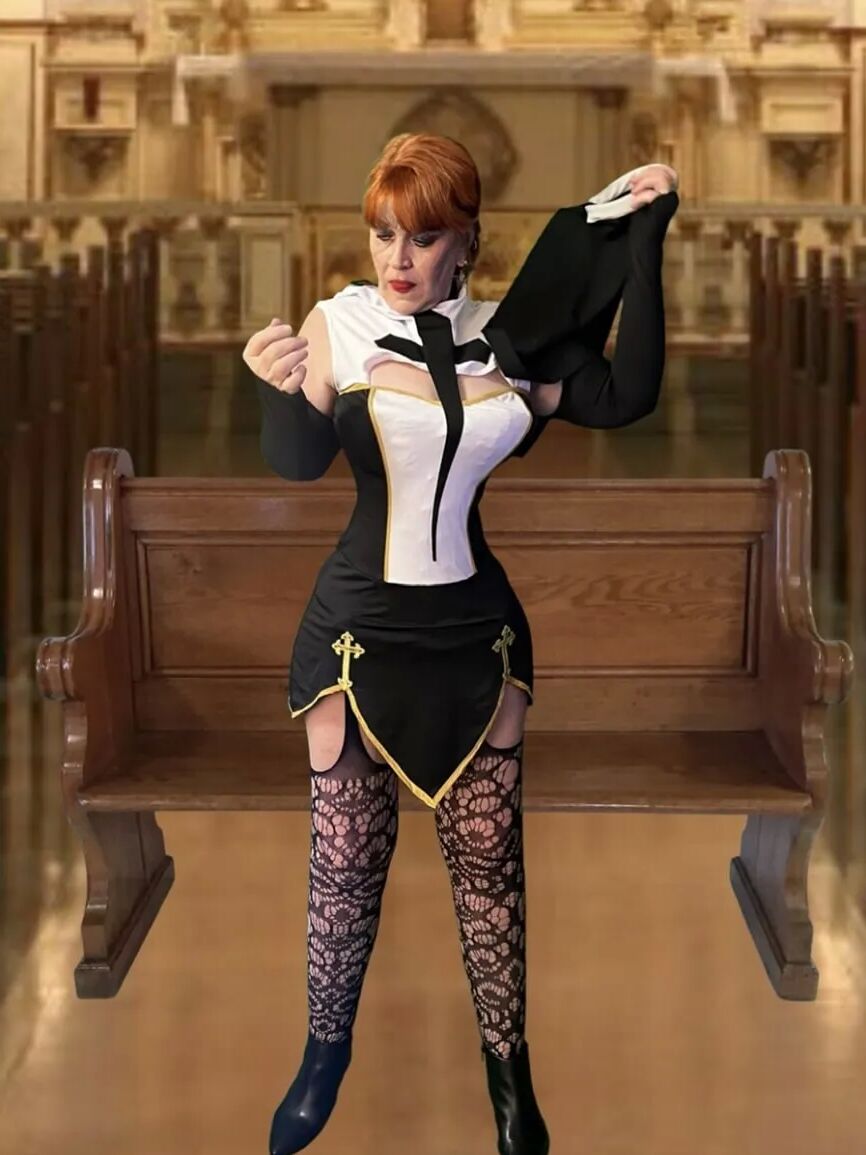 Sinful Granny Nun Mary Carmen